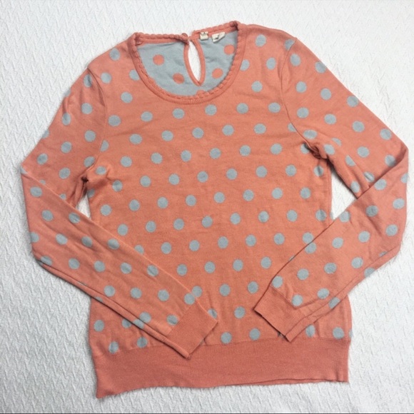 Anthropologie MOTH Polka Dot Pullover Sweater - M - Picture 4 of 8